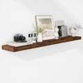 55 in Floating Shelves - Extra Deep Rustic Wooden Wall Shelf