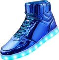 LED Light Up Shoes High Top Sneakers - USB Rechargeable