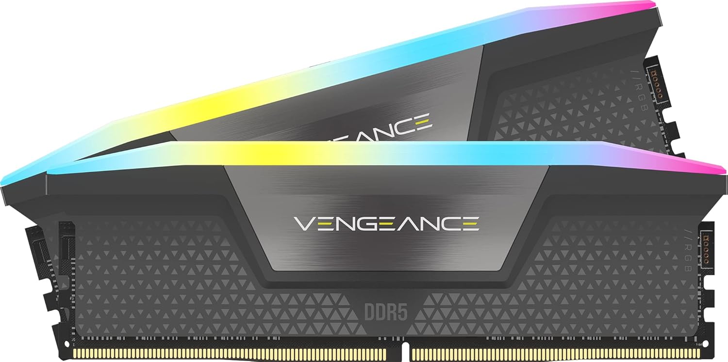 CORSAIR Vengeance RGB DDR5 32GB Memory for High-Performance PCs