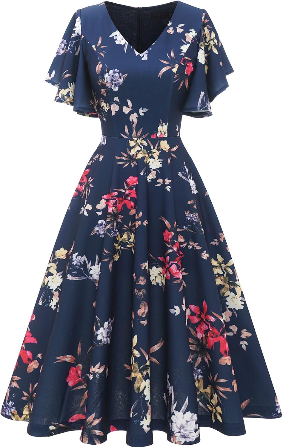 Bridesmay Women's Formal Cocktail Wedding Guest Dress 2025