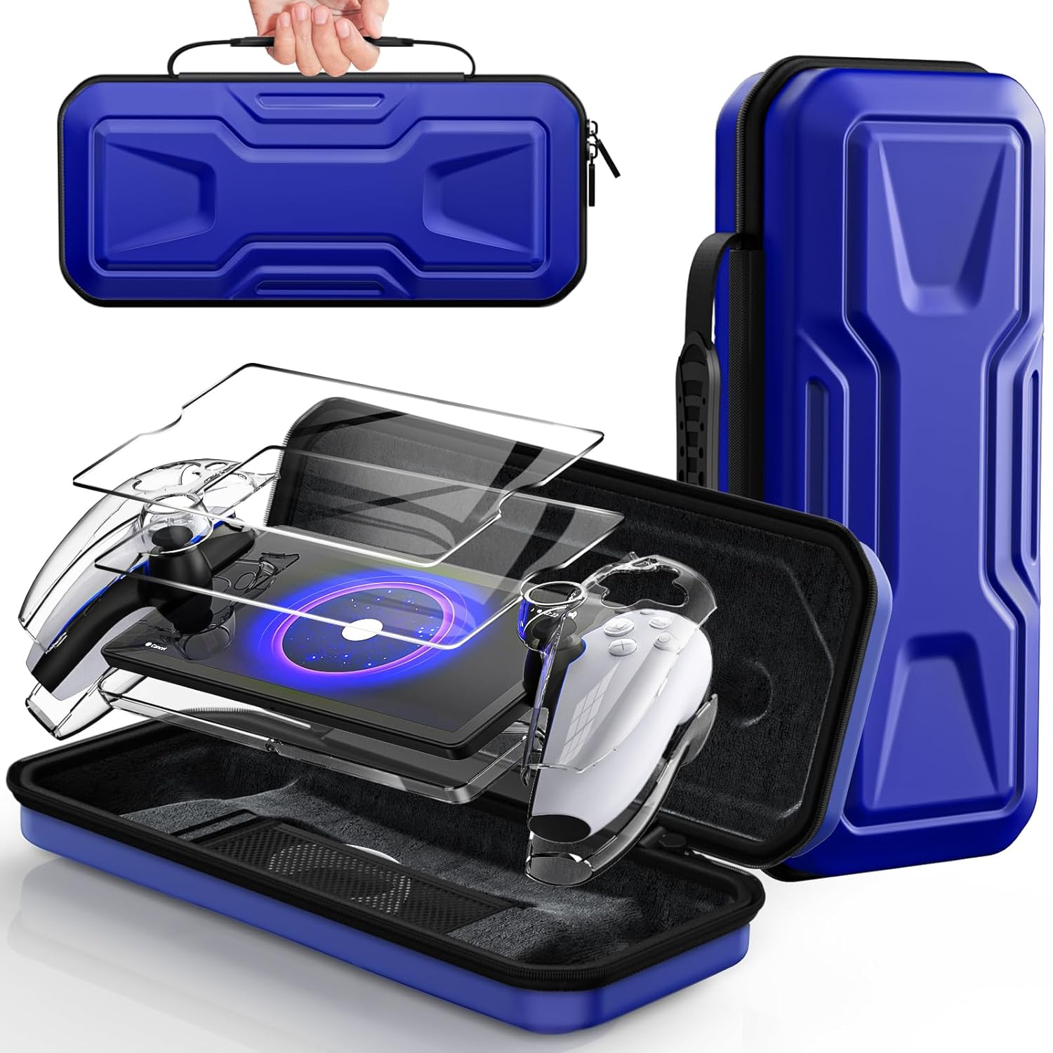 3 in 1 Accessories Bundle for Playstation Portal - Ultimate Protection