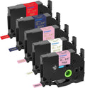 Cruxer Compatible Satin Ribbon Label Tape for Brother P-Touch