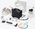 Airbrush Kit with Compressor and 24 Paints - Complete Starter Set