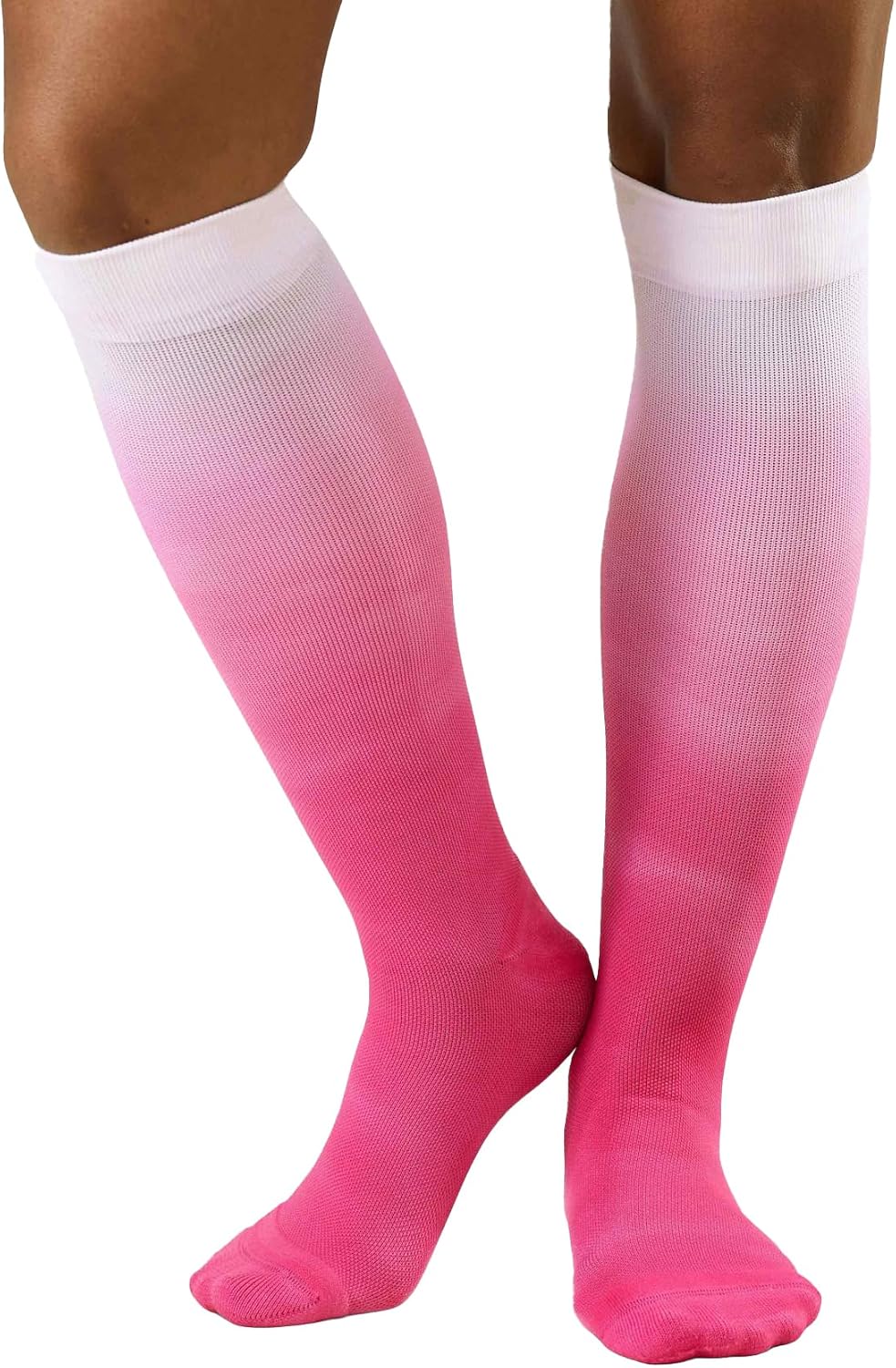 Comrad Nylon Knee High Compression Socks for All-Day Support