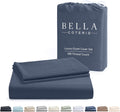 Bamboo Viscose Queen Duvet Cover Set for Luxurious Sleep Experience