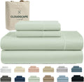 1000 Thread Count King Sheets Set Mineral - 100% Egyptian Cotton