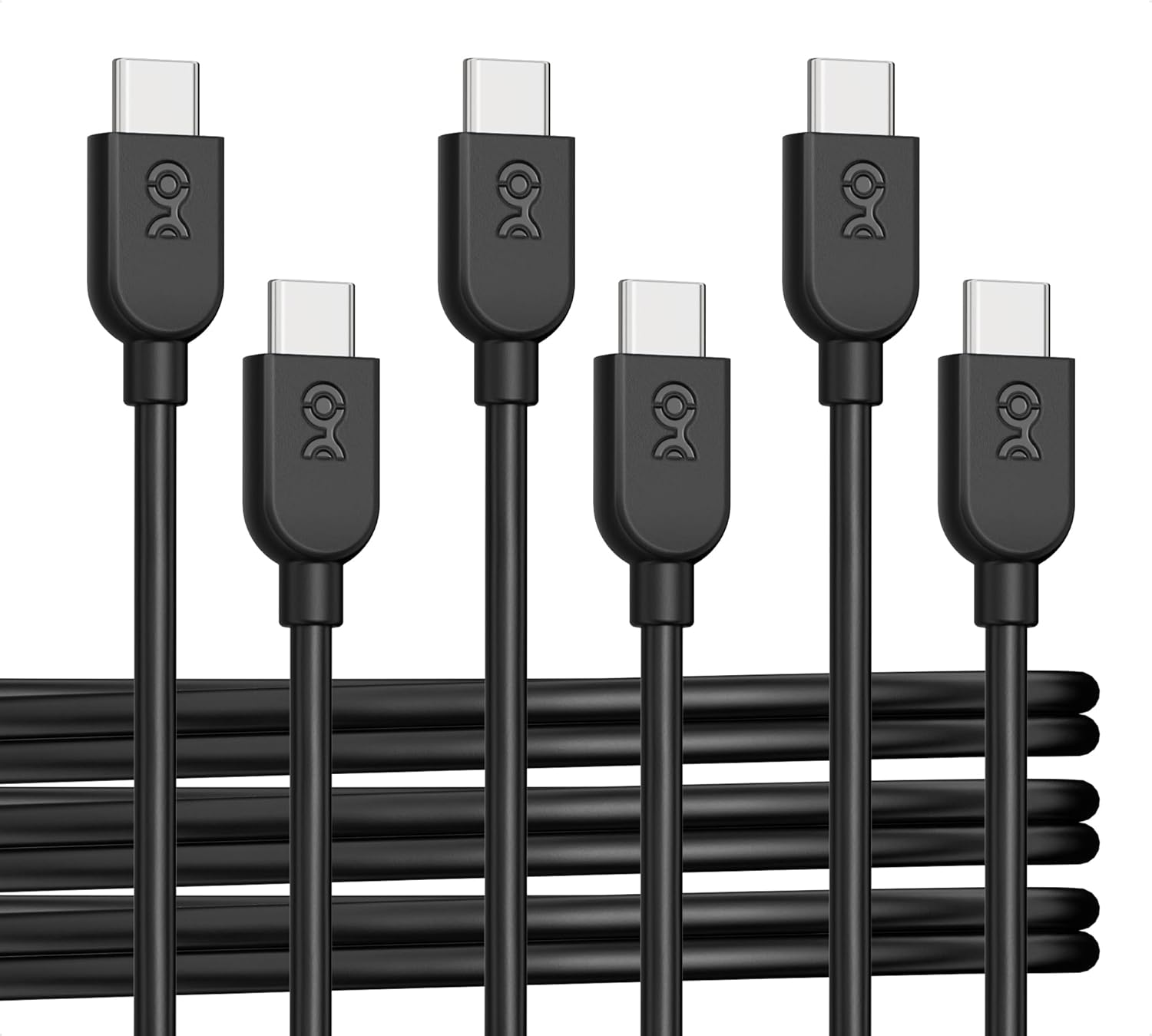 Fast Charge USB-C Cable 6ft Triple Pack