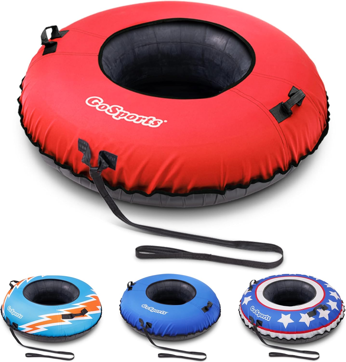 GoSports 44 Inch Heavy-Duty Winter Snow Tube for Ultimate Fun