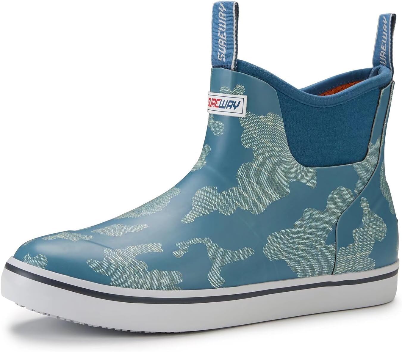 SUREWAY Men's Ankle Fishing Deck Boots - Waterproof & Non-Slip