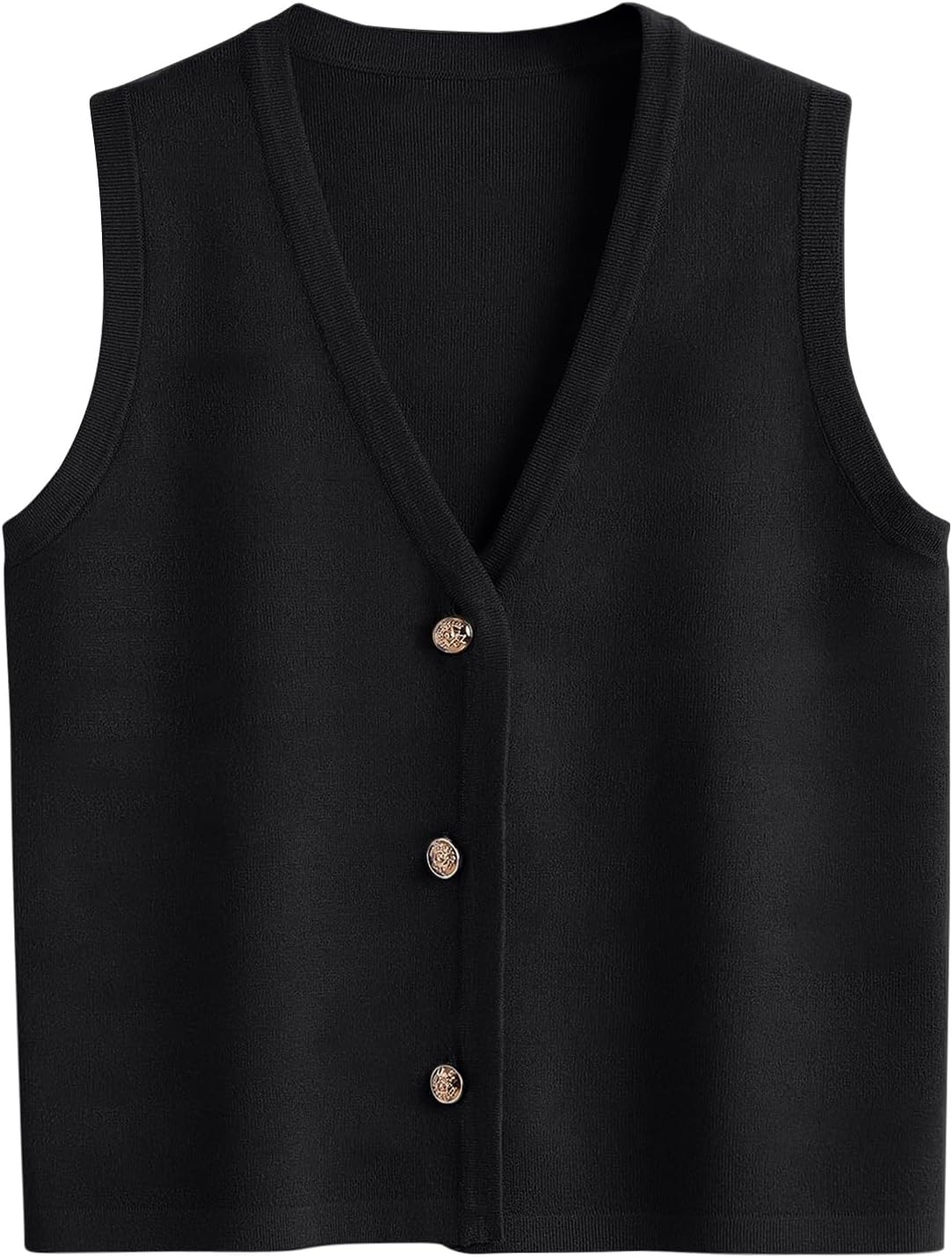 Stylish Striped Vest Tops for Women - Casual Button Up Blouses