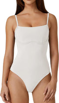 QINSEN Womens Sexy Spaghetti Strap Bodysuit for Stylish Nights
