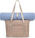 Puffer Gym Tote: Stylish Women's Yoga Bag
