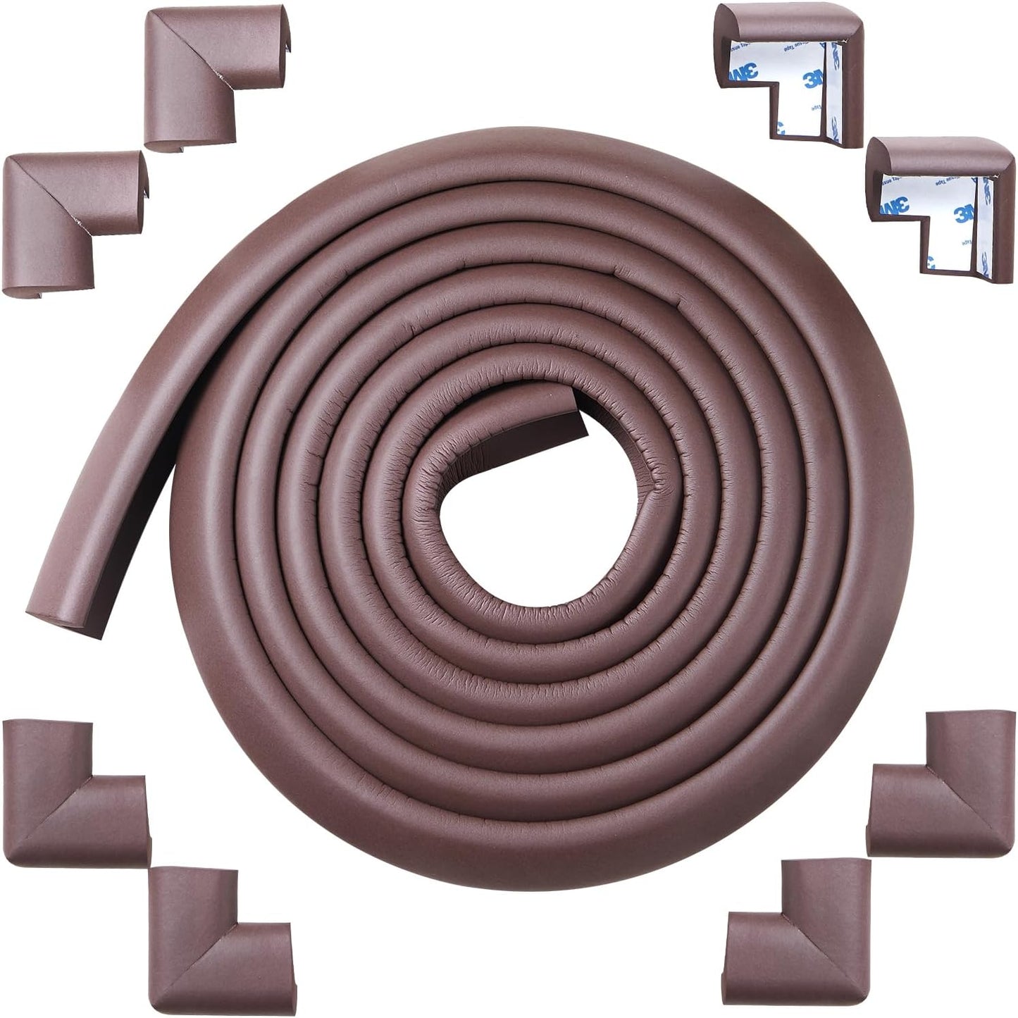 Foam Corner Protector for Fireplace Hearths - Safe Baby Proofing