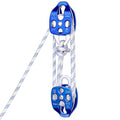 Double Block and Tackle Pulley System 4:1 Effort Reduction - Heavy