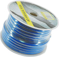 4 Gauge Wire Blue Amplifier Power/Ground 4 Ga Amp Wire 95 Ft Roll
