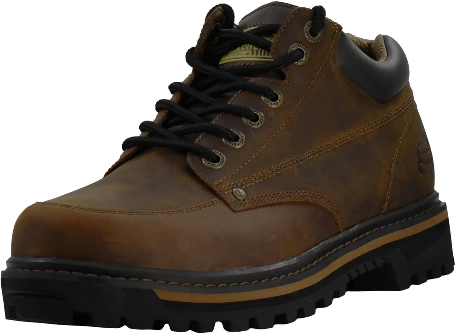 Skechers mens Mariner Casual Leather Boots for Everyday Wear