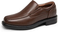 Boys Slip-On Dress Loafers for Weddings - Durable Comfort
