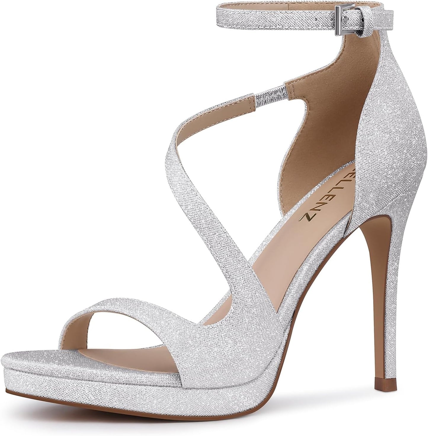 Stiletto Women High Heels: 4.3 Inch Comfortable Party Sandals