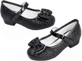 Stelle Girls Toddler Dress Shoes Glitter Mary Jane Low Heels