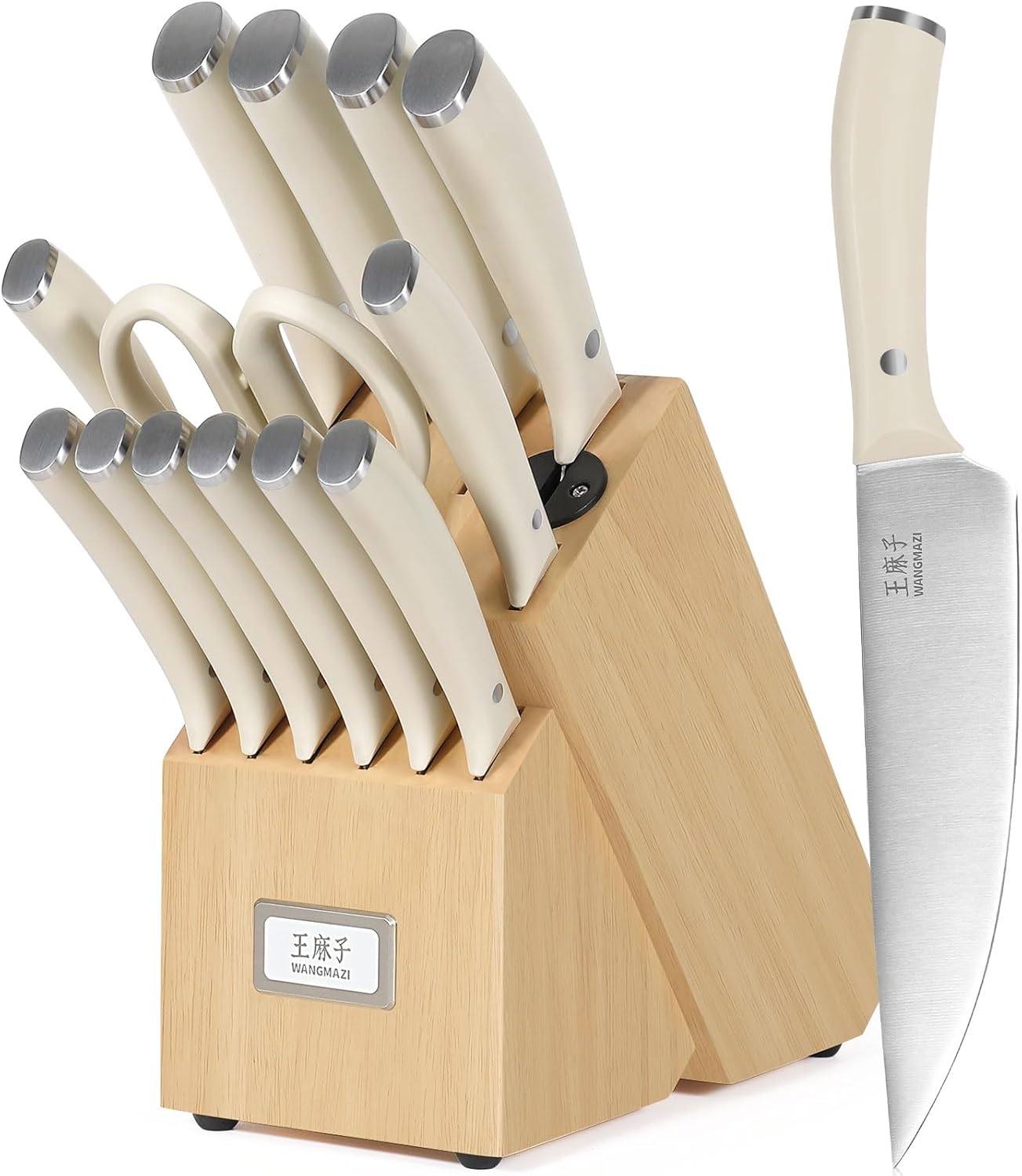 Professional Kitchen Knife Set with Ergonomic Handle Design