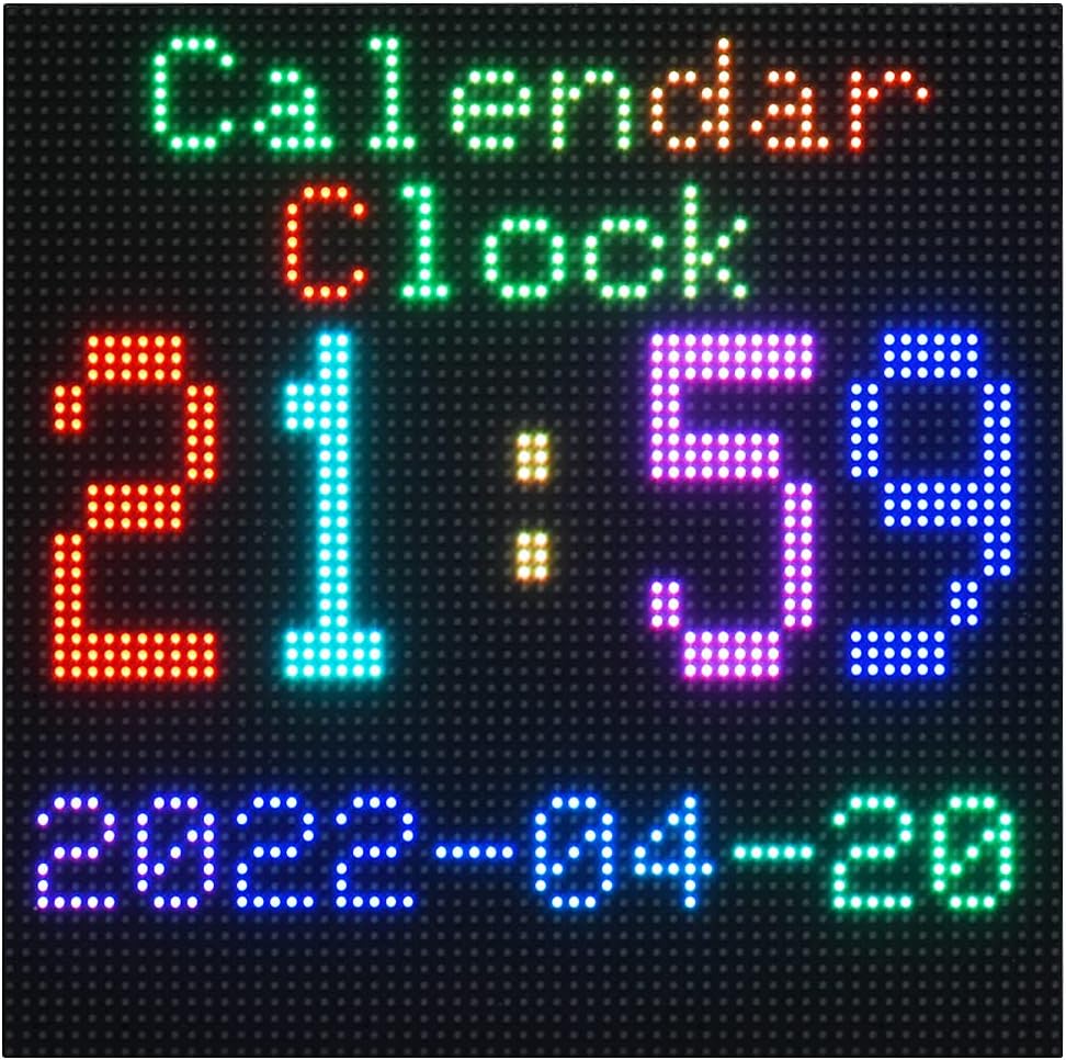 Waveshare 6464 Pixels RGB Full-Color LED Matrix Display Module