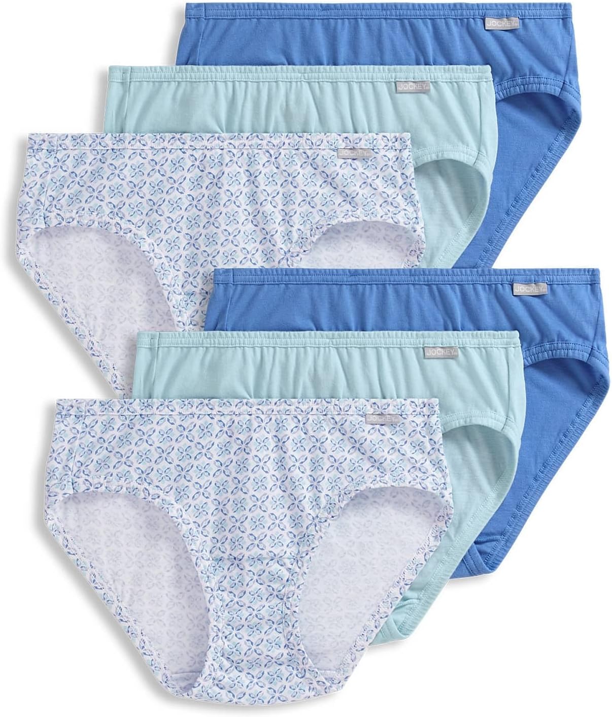 Jockey Women's Elance Bikini Underwear - Comfortable 6 Pack