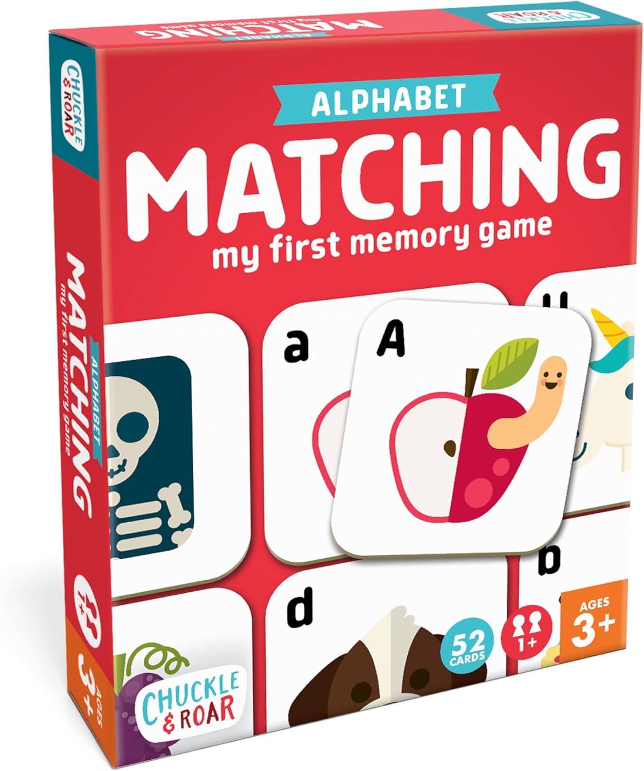 Fun Alphabet Matching Game for Kids 3+, Boost Concentration Skills