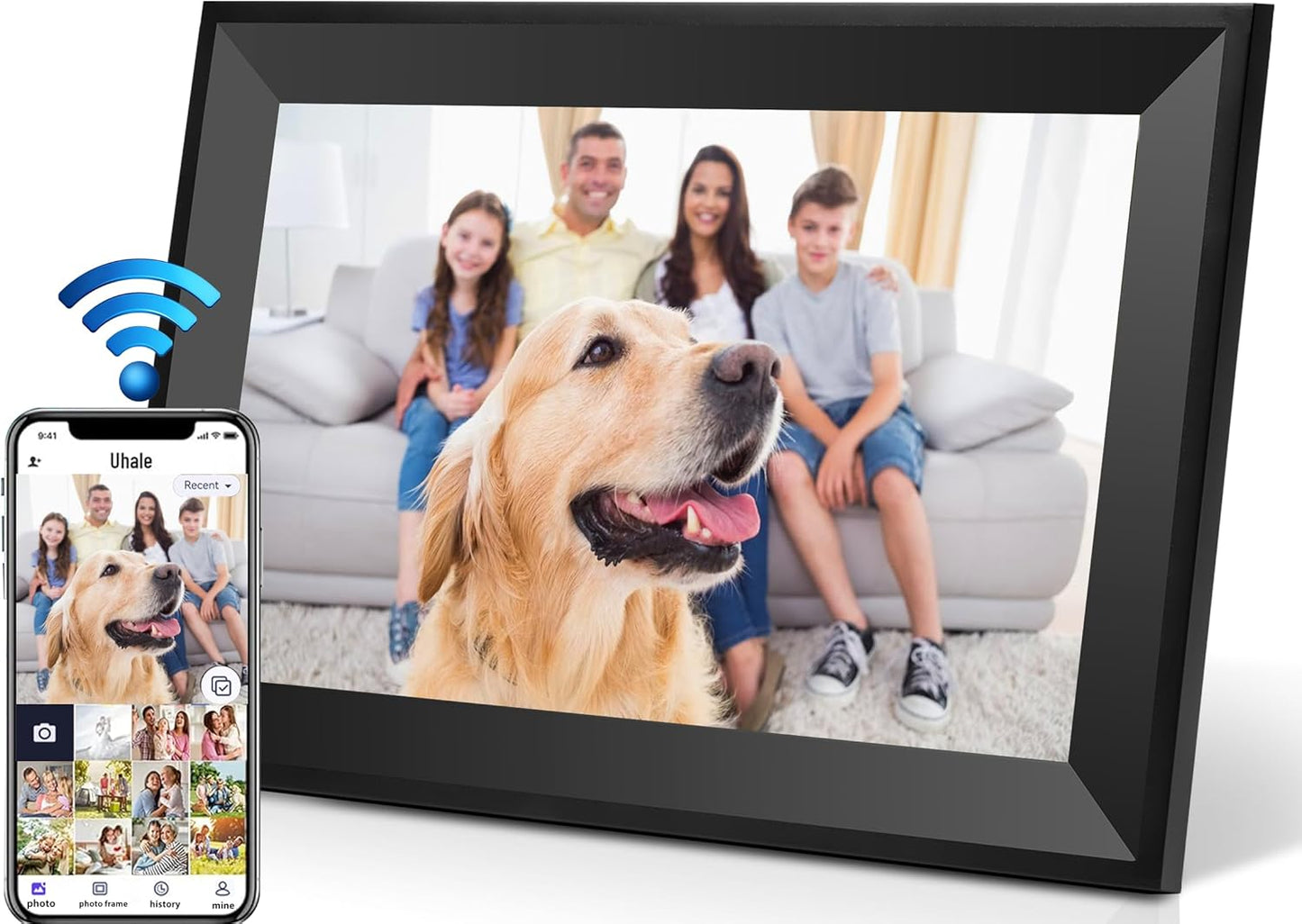 Uhale 10.1 Inch HD Touch Screen Digital Picture Frame Review