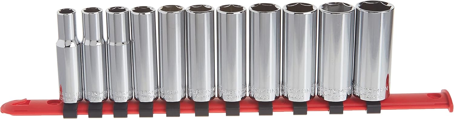 CRAFTSMAN Metric Socket Set with 3/8 Drive for Increased Torque