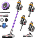 Cordless Vacuum Cleaner 45KPa 550W Stick Vacuum - Long Run Time