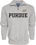 Blue 84 Men's Quarter Zip Sweatshirt Team Color - Durable Game Day