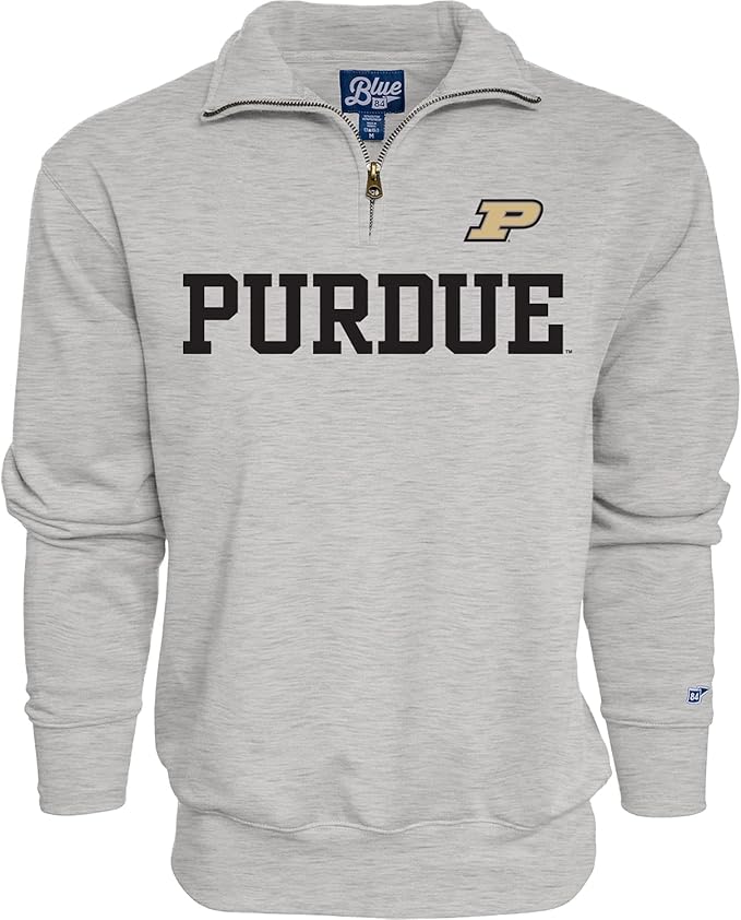 Blue 84 Men's Quarter Zip Sweatshirt in Team Color Review