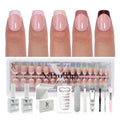 SXC Cosmetics Nude French Tip Press-On Nails for Every Skin Tone