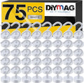 DIYMAG Magnetic Hooks 30Lb Strong S-Hook Pack - Heavy Duty Hanging