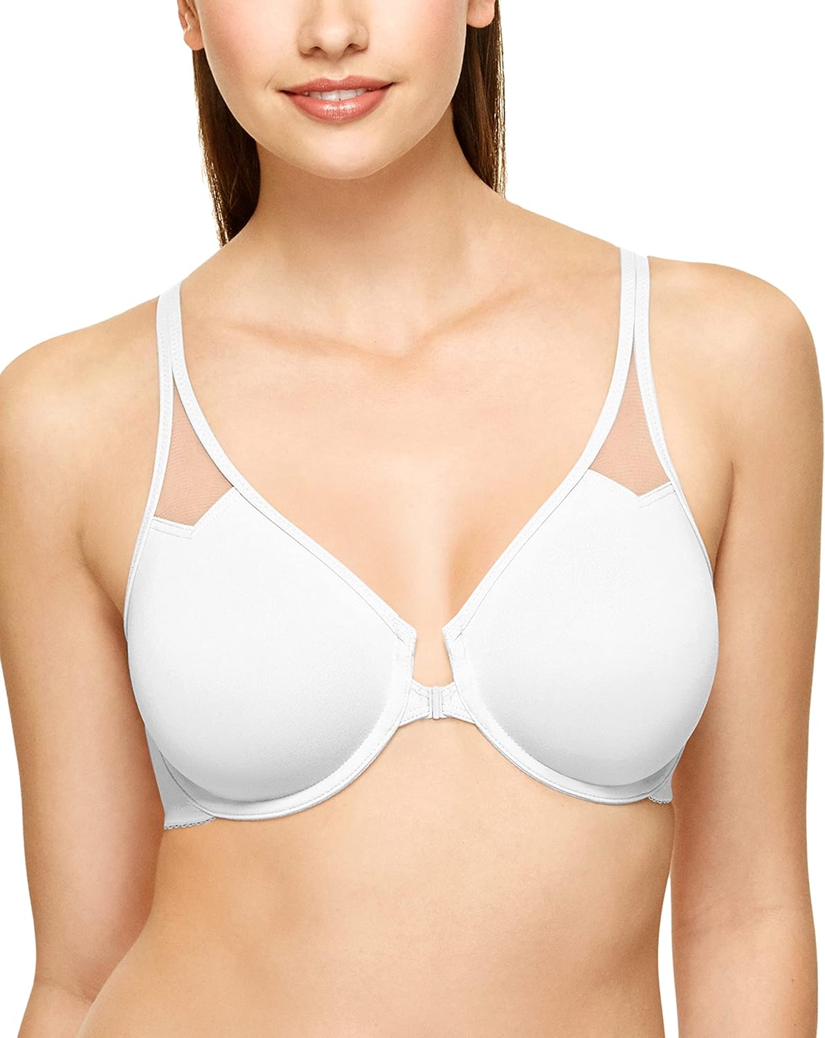 Wacoal Women's Body Unlined Front Close Underwire Racerback Bra Review