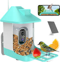 Smart Bird Feeder w/ Camera: Instant Species ID, FHD Live View