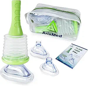 ArixMed Portable First Aid Device with One-Way Valve for Safety