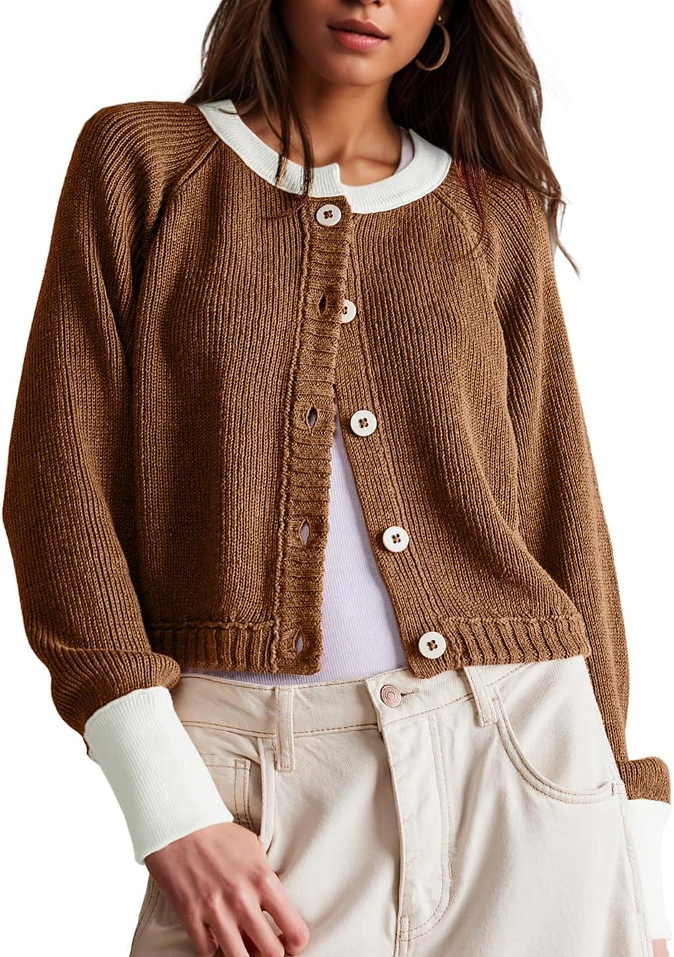 Cropped Cardigan Sweaters for Women - Stylish Fall Fashion