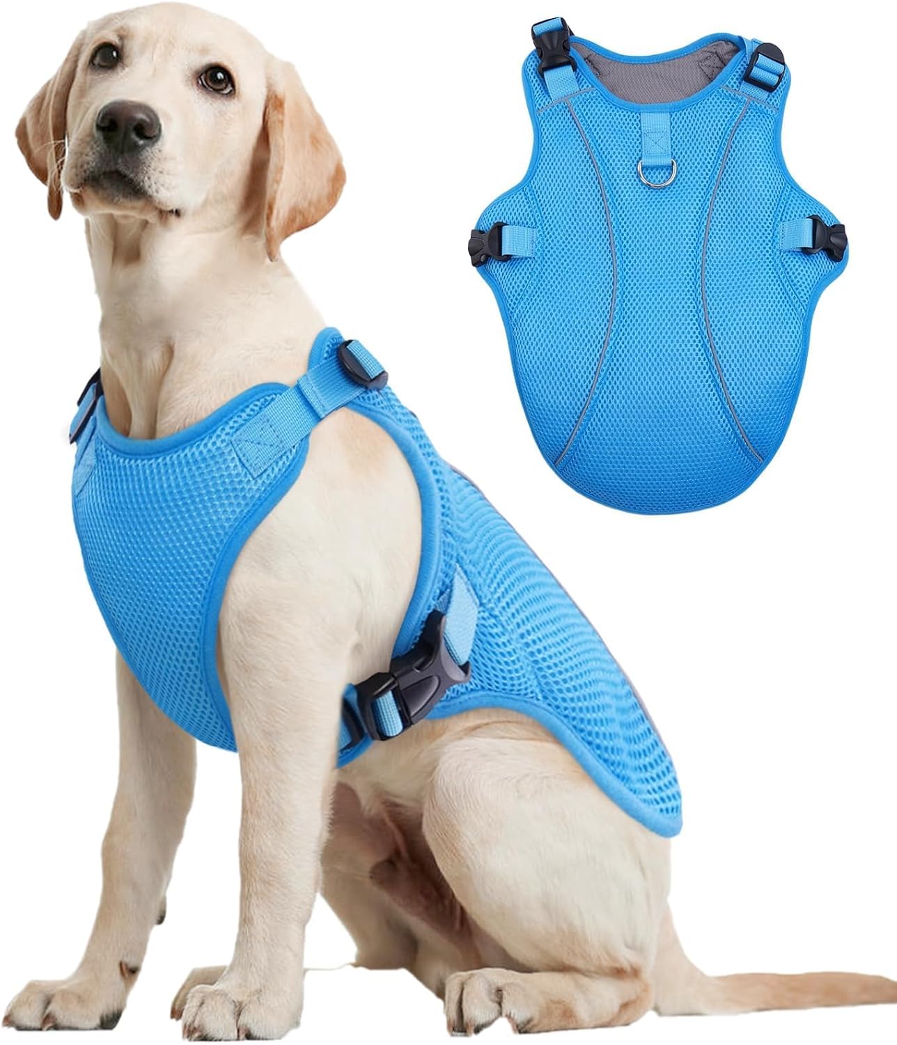 Kuoser Dog Cooling Vest for Large Dogs - Lightweight and Breathable