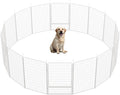 Indoor Dog Playpen with Wider Door 40 in - Stable, Rust-Resistant Pen