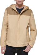 Men's Lightweight Waterproof Hooded Jacket - Breathable Rainwear