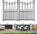 10 Panels No Dig Decorative Garden Fence - Easy Animal Barrier