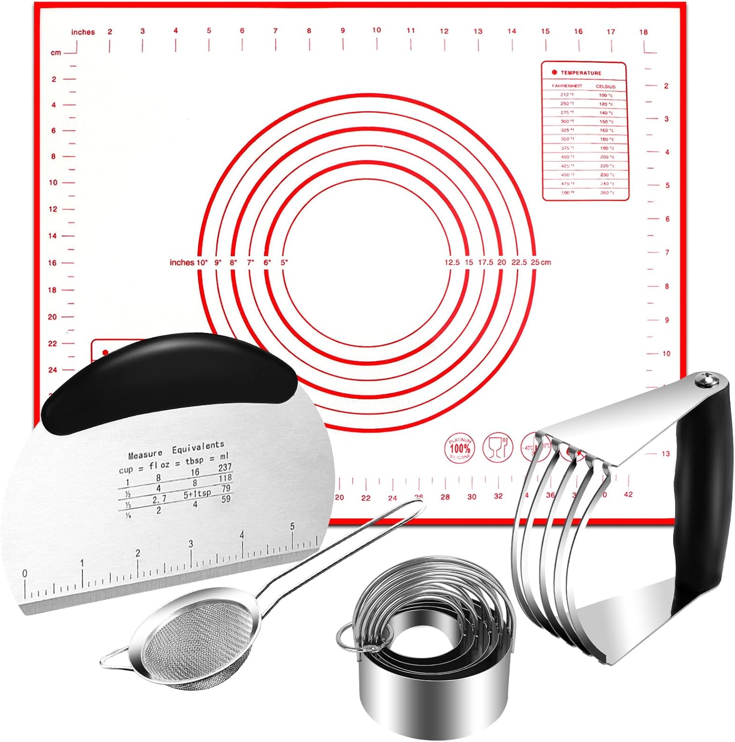 ATPWONZ Biscuit Cutter Set - Perfect for Baking Cookies!