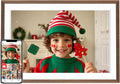 Frameo 10.1 in Wood WiFi Digital Picture Frame - Easy Remote Sharing