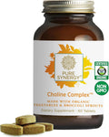 PURE SYNERGY Choline Complex Vegan Supplement - Prenatal & Brain