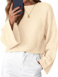 KIRUNDO Oversized Sweaters for Women - Cozy Fall Fashion Staple