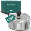 Cast Aluminum Saute Pan with Lid by MAGNAWARE - 12 in
