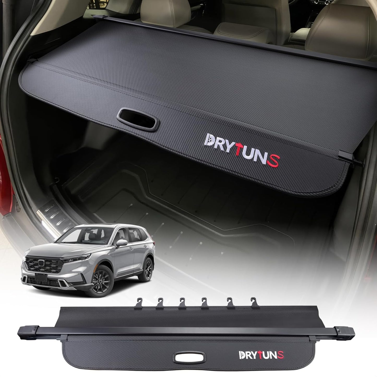 Retractable Cargo Cover for Honda CRV 2023-2026 - Drytuns