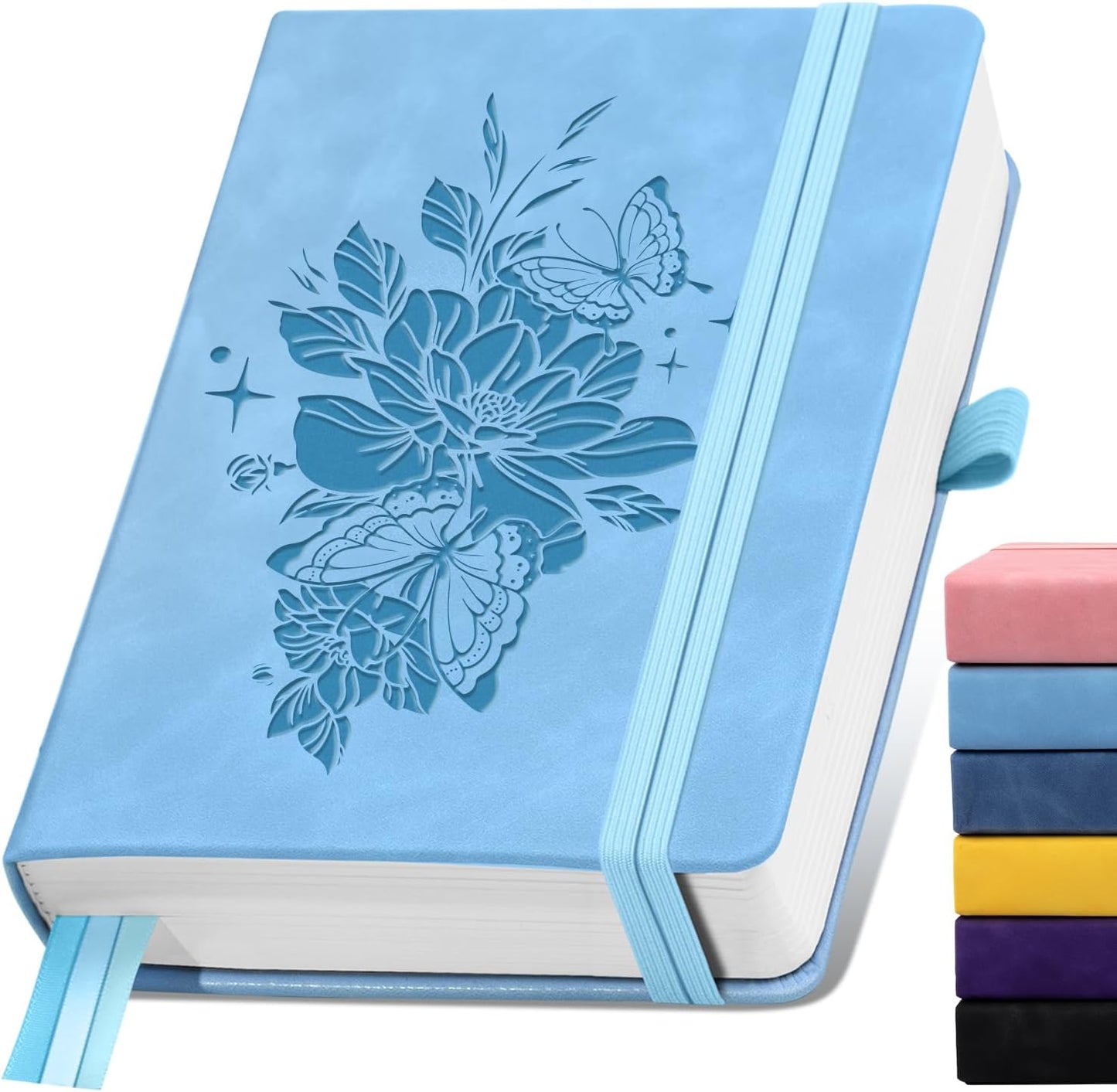 A5 Leather Journal, 365 Pages, 100GSM Paper - ALKALO