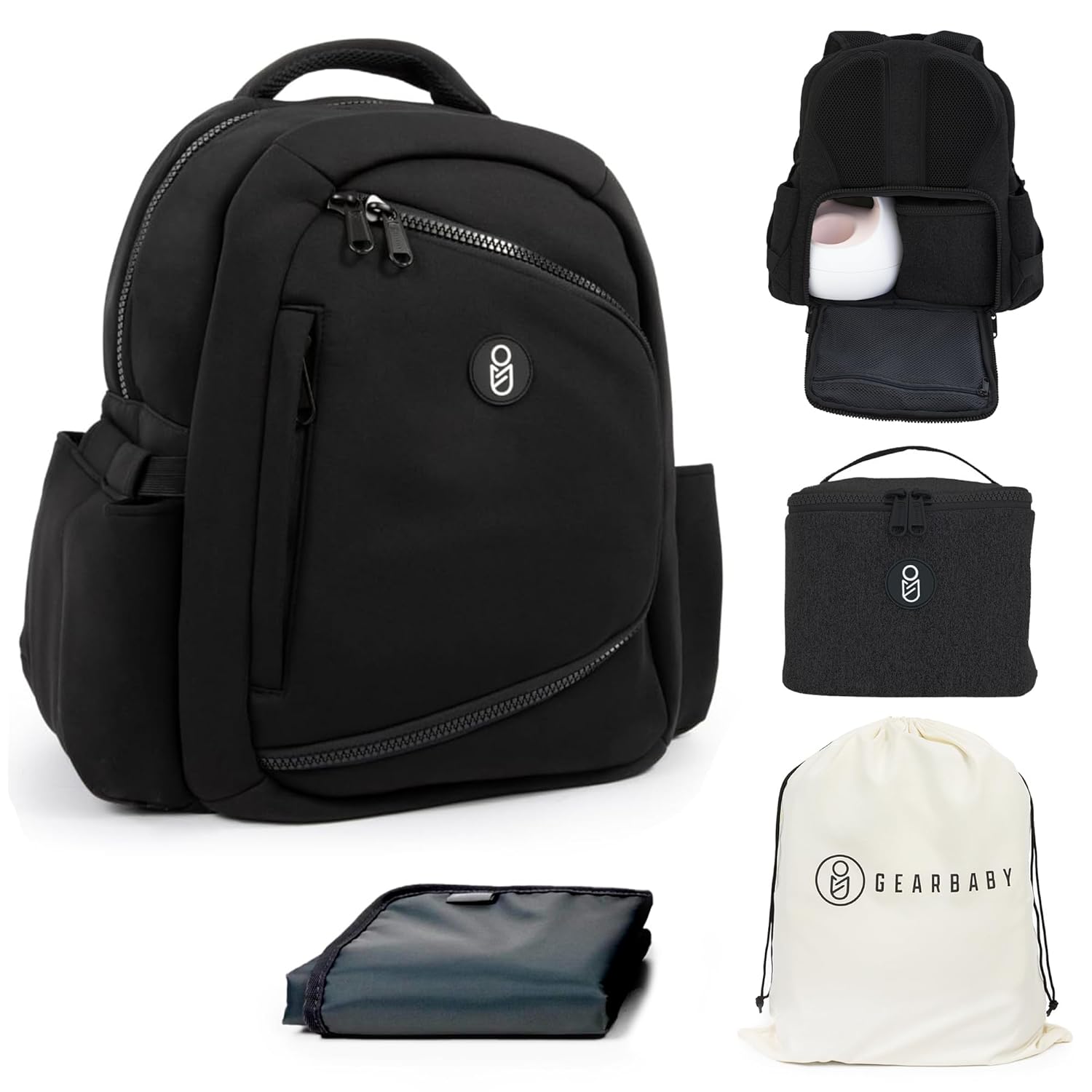 Breast Pump & Diaper Bag for Spectra S1, S2, Medela Users